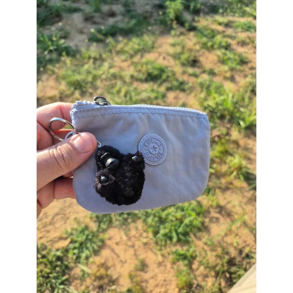 Kipling Creativity small pouch with Keychain Blue… - image 1